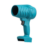 Maxbell Handheld Leaf Blower Portable Turbine Jet Fan for Yard Desktops Outdoors BBQ blue