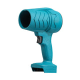 Maxbell Handheld Leaf Blower Portable Turbine Jet Fan for Yard Desktops Outdoors BBQ blue