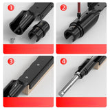 Maxbell Hexagonal Ceiling Sleeve Set Stable Extended for Woodworking Home Use