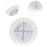 Maxbell Horizontal Leveler Bubble Level Construction Level for Wall Clocks Telescope white