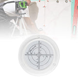 Maxbell Horizontal Leveler Bubble Level Construction Level for Wall Clocks Telescope white