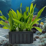Maxbell 5 Pieces Aquarium Plant Holder Fish Tank Decoration Water Grass Planting Cup