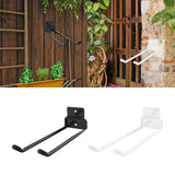 Maxbell Garage Hook Easy to Install Yard Tool Organizer for Power Tools Ladder Hoses Black