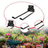 Maxbell Garage Hook Easy to Install Yard Tool Organizer for Power Tools Ladder Hoses Black