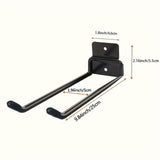 Maxbell Garage Hook Easy to Install Yard Tool Organizer for Power Tools Ladder Hoses Black