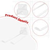 Maxbell Garage Hook Easy to Install Yard Tool Organizer for Power Tools Ladder Hoses White