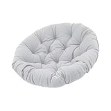 Maxbell Swing Basket Seat Pad Home Rocker Chair Lawn Floor Hanging Egg Chair Cushion Light Gray