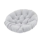 Maxbell Swing Basket Seat Pad Home Rocker Chair Lawn Floor Hanging Egg Chair Cushion Light Gray