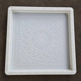 Maxbell Concrete Brick Cement Model Floor Tile Template for Garden Patio Outdoor Use Style A