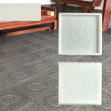 Maxbell Concrete Brick Cement Model Floor Tile Template for Garden Patio Outdoor Use Style A