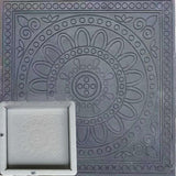 Maxbell Concrete Brick Cement Model Floor Tile Template for Garden Patio Outdoor Use Style A