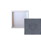 Maxbell Concrete Brick Cement Model Floor Tile Template for Garden Patio Outdoor Use Style A