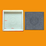 Maxbell Concrete Brick Cement Model Floor Tile Template for Garden Patio Outdoor Use Style A