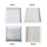 Maxbell Concrete Brick Cement Model Floor Tile Template for Garden Patio Outdoor Use Style A