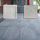 Maxbell Concrete Brick Cement Model Floor Tile Template for Garden Patio Outdoor Use Style B