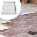 Maxbell Concrete Brick Cement Model Floor Tile Template for Garden Patio Outdoor Use Style B