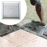 Maxbell Concrete Brick Cement Model Floor Tile Template for Garden Patio Outdoor Use Style C