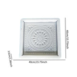 Maxbell Concrete Brick Cement Model Floor Tile Template for Garden Patio Outdoor Use Style C