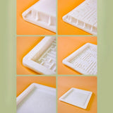 Maxbell Concrete Brick Cement Model Floor Tile Template for Garden Patio Outdoor Use Style D