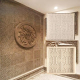 Maxbell Concrete Brick Cement Model Floor Tile Template for Garden Patio Outdoor Use Style D