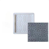 Maxbell Concrete Brick Cement Model Floor Tile Template for Garden Patio Outdoor Use Style D