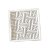 Maxbell Concrete Brick Cement Model Floor Tile Template for Garden Patio Outdoor Use Style D