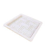 Maxbell Concrete Brick Cement Model Floor Tile Template for Garden Patio Outdoor Use Style D