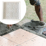 Maxbell Concrete Brick Cement Model Floor Tile Template for Garden Patio Outdoor Use Style D