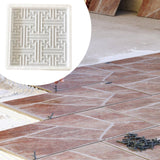 Maxbell Concrete Brick Cement Model Floor Tile Template for Garden Patio Outdoor Use Style D