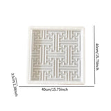 Maxbell Concrete Brick Cement Model Floor Tile Template for Garden Patio Outdoor Use Style D