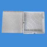 Maxbell Concrete Brick Mould Square Stepping Stone Paver for Sidewalk Backyard