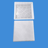 Maxbell Concrete Brick Mould Square Stepping Stone Paver for Sidewalk Backyard