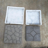 Maxbell Concrete Brick Mould Square Stepping Stone Paver for Sidewalk Backyard