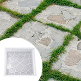 Maxbell Concrete Brick Mould Square Stepping Stone Paver for Sidewalk Backyard