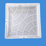 Maxbell Concrete Brick Mould Square Stepping Stone Paver for Sidewalk Backyard