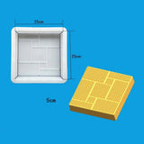 Maxbell Square Concrete Brick Mould Reusable Path Maker for Walkway Patio Sidewalk