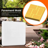 Maxbell Square Concrete Brick Mould Reusable Path Maker for Walkway Patio Sidewalk