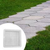 Maxbell Square Concrete Brick Mould Reusable Path Maker for Walkway Patio Sidewalk