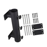 Maxbell Patio Umbrella Holder Clamp Space Saving for 1.3-1.8 inch Pole Metal Bracket