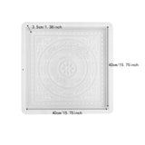 Maxbell Concrete Brick Cement Model Floor Tile Template for Outdoor Garden Courtyard Style A