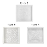 Maxbell Concrete Brick Cement Model Floor Tile Template for Outdoor Garden Courtyard Style A