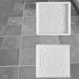 Maxbell Concrete Brick Cement Model Floor Tile Template for Outdoor Garden Courtyard Style A