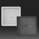 Maxbell Concrete Brick Cement Model Floor Tile Template for Outdoor Garden Courtyard Style A