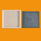 Maxbell Concrete Brick Cement Model Floor Tile Template for Outdoor Garden Courtyard Style A