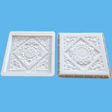 Maxbell Concrete Brick Cement Model Floor Tile Template for Outdoor Garden Courtyard Style B
