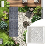 Maxbell Concrete Brick Cement Model Floor Tile Template for Outdoor Garden Courtyard Style B