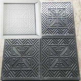 Maxbell Concrete Brick Cement Model Floor Tile Template for Outdoor Garden Courtyard Style C