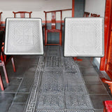 Maxbell Concrete Brick Cement Model Floor Tile Template for Outdoor Garden Courtyard Style C