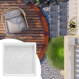 Maxbell Concrete Brick Cement Model Floor Tile Template for Outdoor Garden Courtyard Style C