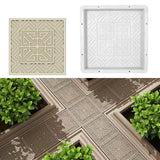 Maxbell Concrete Brick Cement Model Floor Tile Template for Outdoor Garden Courtyard Style C